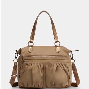 MZ Wallace Belle large in dark brown color